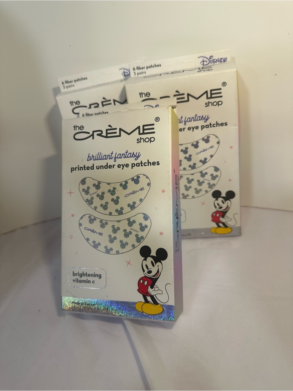 The Crème Shop x Disney Mickey Silver Eye X 3 Pairs! LIMITED EDITION COLLAB